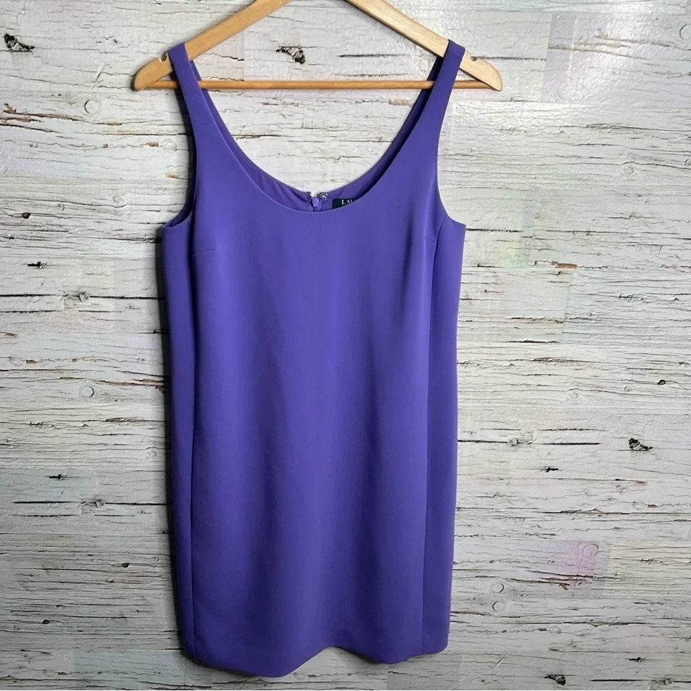 Lauren Ralph Lauren dress purple size 2